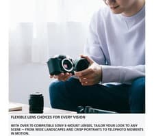 Image of SONY Alpha ZV-E10K Mirrorless Vlogging Camera - BOX DAMAGE