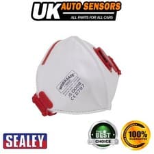 Image of Sealey Worksafe� Valved Fold Flat Mask FFP3 Pack of 10 9333/10