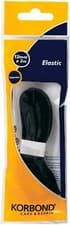 Image of Korbond Black Sewing Elastic Tape 12mm X 2M, Repair Clothes, Waistbands New UK