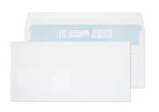 Image of Recycled Envelopes DL White Wallet Self Seal 90gsm Pack of 50 Blake Nature First