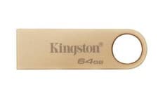 Image of Kingston DataTraveler SE9 Gen 3 64GB 220MB/s USB 3.2 Gen 1 DTSE9G3/64GB (Gold).