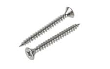 Image of Countersunk CSK Pozi Chipboard Wood Screws A2 Stainless Steel 5mm 10g