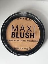 Image of RIMMEL Maxi Blush Face Blusher Compact Pressed Powder 9g *CHOOSE SHADE* NEW