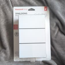 Image of Honeywell Home D117 Wired Doorbell Chime 80dB Ding Dong White New