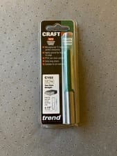 Image of Trend craft pro c153 straight flute 2 fluted router cutter 1/2" shank new