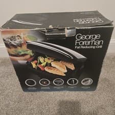Image of George Foreman Fat Reducing Health Grill - Family 4 Portion Boxed