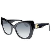 Image of DOLCE & GABBANA New Genuine Sunglasses Women DG4405 Black/Grey Gradient