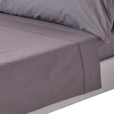 Image of 100% Egyptian Cotton Flat Sheets 200 TC 400 Thread Count Equivalent