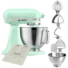 Image of KitchenAid Artisan 195 Food Mixer Spearmint Green 4.8L Tilt Head 10 Speed