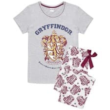 Image of Harry Potter Womens/Ladies Gryffindor Long Pyjama Set NS6513