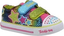 Image of Skechers Girls Toddler MLT Shoes 0249 UK Size 4