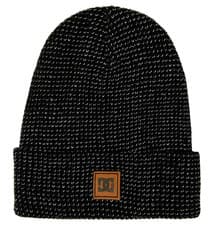 Image of DC Shoes Adult Black Rucker Beanie Hat - New