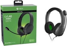 Image of PDP LVL40 WIRED STEREO GAMING HEADSET XBOX ONE - BLACK