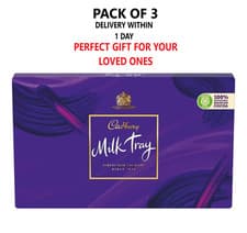 Image of Cadbury Milk Tray Chocolate Box, Assorted Chocolates 78 g (Pack of 3)