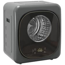Image of HOMCOM Compact Dryer Machine with 5 Modes, 4kg Small Tumble Dryer, Grey
