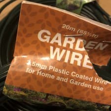 Image of 2 X 20m Each Garden Wire