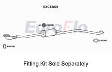 Image of Rear Muffler Silencer Insert Exhaust System For Chevrolet Spark EuroFlo EXCT2006