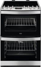 Image of AEG CCB6740ACM S/Steel 60cm Electric Cooker SteamBake Ceramic + 2 Year Warranty