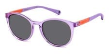 Image of Polaroid Kids PLD 8059/S Lilac 45/16/125 KIDS Sunglasses