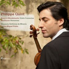 Image of Bruch Violin Concerto 1 Mendelssohn Violin Concerto op64 Beethoven Romances CD