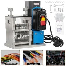 Image of 400W Electric Wire Stripping Machine Automatic Cable Stripper 1.5-30mm Peeler UK