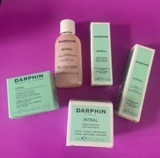 Image of Darphin Intral_toner_rescue serum_eye cream_super concentrate_soothing cream