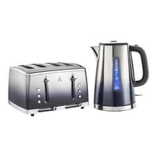 Image of Russell Hobbs, Eclipse Kettle & Toaster Set, Midnight Blue, ECLIPSEMB