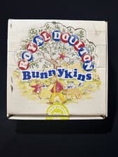 Image of Bunnykins children's plate bowl mug & bib Original box NEW