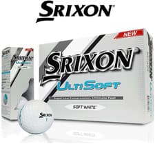 Image of SRIXON ULTISOFT GOLF BALLS MENS WHITE SRIXON GOLF BALLS TWO DOZEN NEW ** SALE **