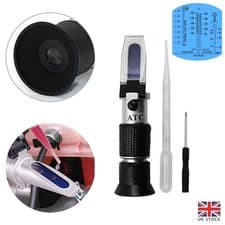 Image of Handheld Car Antifreeze Battery Acid Engine Coolant Tester Glycol Refractometer