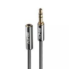 Image of Lindy 5m 3.5mm Extension Audio Cable Cromo Line