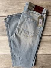 Image of ALL SAINTS MEN'S INDIGO BLUE "INDEX CIGARETTE" SKINNY JEANS - 33" - NEW TAGS