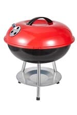 Image of Portable Charcoal Table Top BBQ Grill Garden Outdoor in Red