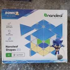 Image of Nanoleaf Shapes Light panels Starter Kit Sonic Limited Edition 32 Pieces NEW