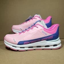 Image of Skechers Glide-Step + Vista Lane Slip On Women’s Running Trainers Size UK 4 Pink