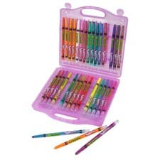 Image of Crayola Twistable Case (32 Pack) – Assorted Colours | Portable Colouring Kit