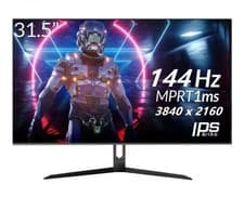 Image of FYHXele 32Inch 4K 144Hz PC IPS Panel Monitor UHD LED Display Desktop Gaming