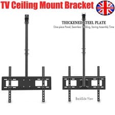 Image of TV Ceiling Mount Bracket Adjustable Drop 96-116cm for Most of VESA 32"-70" TVs
