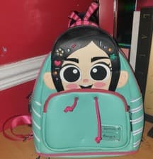 Image of Vanellope Von Schweetz Loungefly Bag With Factory Defect Plate