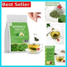Image of 135 Tea Bags of 100% Pure Moringa Tea - Herbal & Additive-Free