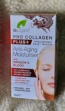 Image of Dr Organic Pro Collagen Plus+ Anti-Aging Moisturiser with Dragon's Blood 50ml