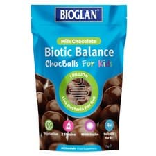 Image of Bioglan Biotic Balance Choc Balls Milk 75g Delicious Probiotic Snack