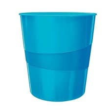 Image of Leitz WOW Waste Bin Blue 52781036