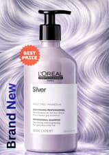 Image of L'Oreal Professionnel Serie Expert Silver Shampoo for White, Grey Hair - 500ml