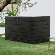 Image of Toomax Dolomiti 970L Outdoor Storage Deck Box Garden Weatherproof Resin Large UK
