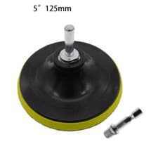 Image of 125mm Hook & Loop Backing Pad Angle Grinder M14 & Drill Attachment for Sand Disc