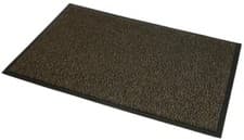 Image of NEW JVL Brown Black Heavy Duty Barrier Door Floor Mat 80 X 140 Cm UK Seller