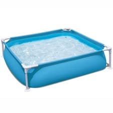 Image of Bestway My First Frame Pool Kids Pool 122x122x30 cm 365L Steel Frame Garden