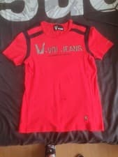 Image of Voi Jeans T Shirt, Mens Size Large' Red Short Sleeve Nwt's Casual