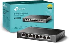 Image of Tp-Link TL-SG108S 8 Port Gigabit Network Switch, Power Saving, Plug & Play, Meta